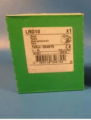 LRD10 LR-D10 LRD thermal overload relays - 4...6 A - class 10A Fast delivery LRD10 LR-D10 LRD thermal overload relays - 4...6 A - class 10A Fast delivery
