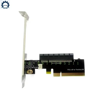 PCIe X8 Riser Card For FlexibleLOM 331FLR 530FLR 366FLR 560FLR 561FLR 544FLR 544FLR With Bracket PCIe X8 Riser Card For FlexibleLOM 331FLR 530FLR 366FLR 560FLR 561FLR 544FLR 544FLR With Bracket