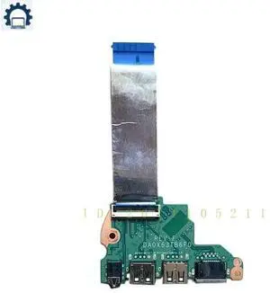 For ProBook 455 450 G3 Laptop Audio USB Board With Cable DA0X63TB6F1 DA0X63TB6F0 100% Tested For ProBook 455 450 G3 Laptop Audio USB Board With Cable DA0X63TB6F1 DA0X63TB6F0 100% Tested