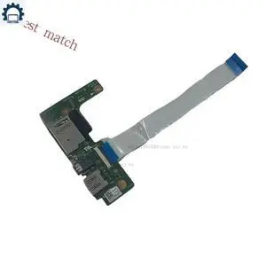 FOR X555L X555LD Series USB Audio SD Card Port Board w Cable 69N0R7B10B03-01-37E FOR X555L X555LD Series USB Audio SD Card Port Board w Cable 69N0R7B10B03-01-37E