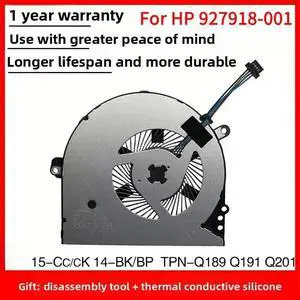 927918-001 For 14-BP 14-BK 15-CK 15-CC Cooling Fan Heatsink Radiator NS75C00-16K11 TPN-Q189 TPN-Q191 TPN-Q201 927918-001 For 14-BP 14-BK 15-CK 15-CC Cooling Fan Heatsink Radiator NS75C00-16K11 TPN-Q189 TPN-Q191 TPN-Q201