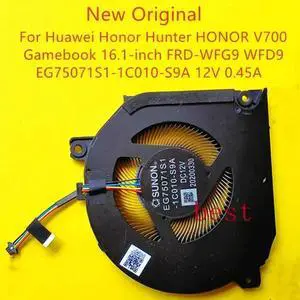 Laptop CPU Cooling Fan For Honor Hunter HONOR V700 Gamebook 16.1 FRD-WFG9 WFD9 Fans E G75071S1-1C010-S9A Laptop CPU Cooling Fan For Honor Hunter HONOR V700 Gamebook 16.1 FRD-WFG9 WFD9 Fans E G75071S1-1C010-S9A