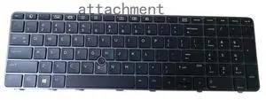 US Keyboard Backlit for EliteBook 755 G3 G4 850 G3 G4 ZBook 15u G3 G4 Silver Frame With TrackPoint US Keyboard Backlit for EliteBook 755 G3 G4 850 G3 G4 ZBook 15u G3 G4 Silver Frame With TrackPoint
