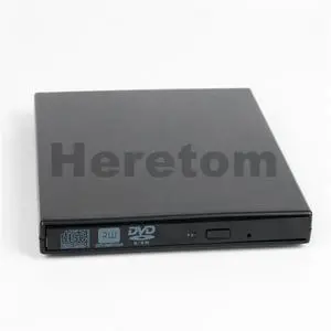 Heretom USB 2.0 9.5mm SATA to SATA External DVD-RW/ DVD-ROM Optical Drive Case Enclosure Heretom USB 2.0 9.5mm SATA to SATA External DVD-RW/ DVD-ROM Optical Drive Case Enclosure