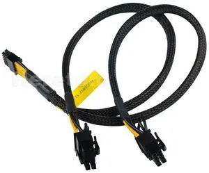 12Pin to 8(6+2)pin+8(6+2)Pin GPU Power Cable Server Graphics Card Cord for R2288HV7 40cm 18AWG 12Pin to 8(6+2)pin+8(6+2)Pin GPU Power Cable Server Graphics Card Cord for R2288HV7 40cm 18AWG