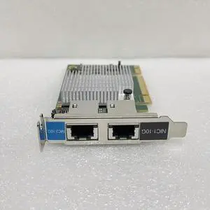 YZCA-00311-101 For X540-AT2 X540-T2 PCI-E 8X+1X Dual Port 10 Gigabit RJ45 Interface Network Card Chip YZCA-00311-101 For X540-AT2 X540-T2 PCI-E 8X+1X Dual Port 10 Gigabit RJ45 Interface Network Card Chip