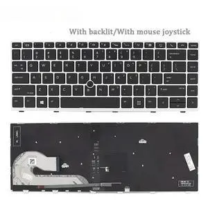 1pcs1pcslaptop keyboard for EliteBook 745 G5 840 G5 846 G5 840 G6 backlit/with mouse joystick 1pcs1pcslaptop keyboard for EliteBook 745 G5 840 G5 846 G5 840 G6 backlit/with mouse joystick