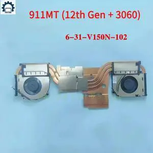 Laptop CPU Heatsink Cooling Fan For Machenike S15C RTX3060 Clevo V150PNP YingFan 6-31-V150N-102 Laptop CPU Heatsink Cooling Fan For Machenike S15C RTX3060 Clevo V150PNP YingFan 6-31-V150N-102