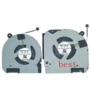 Replacement Laptop CPU GPU 4 line 5 Hole Cooling Fan for G7 17 7700 G7700-7231BLK P46E 2020 Series Fan Replacement Laptop CPU GPU 4 line 5 Hole Cooling Fan for G7 17 7700 G7700-7231BLK P46E 2020 Series Fan