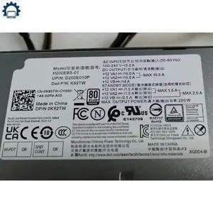For Optiplex 3080 5080 7080 5090 7090 SFF 200W Power Supply Adapter H200EBS-01 L200EBS-01 H200EPS-01 K92TW 5TVM5 52C2P For Optiplex 3080 5080 7080 5090 7090 SFF 200W Power Supply Adapter H200EBS-01 L200EBS-01 H200EPS-01 K92TW 5TVM5 52C2P