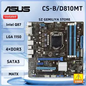 CS-B Motherboard CS-B/D810MT Q87 Motherboard LGA 1150 DDR3 support Core i3-4130 i3-4170 i3-4360 i5-4670 cpu CS-B Motherboard CS-B/D810MT Q87 Motherboard LGA 1150 DDR3 support Core i3-4130 i3-4170 i3-4360 i5-4670 cpu