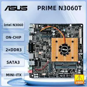 PRIME N3060T Motherboard Celeron Dual-Core N3060 SoC 2xDDR3 MINI-ITX 4x USB 3.0/2.0 1x Gigabit RJ45 PRIME N3060T Motherboard Celeron Dual-Core N3060 SoC 2xDDR3 MINI-ITX 4x USB 3.0/2.0 1x Gigabit RJ45