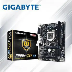 B150M D3V Desktop GA-B150M-D3V DDR4 Motherboard B150M B150 Socket LGA 1151 USB3.0 Motherboard B150M D3V Desktop GA-B150M-D3V DDR4 Motherboard B150M B150 Socket LGA 1151 USB3.0 Motherboard