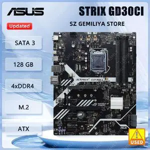 ROG STRIX GD30CI Motherboard LGA 1151 DDR4 3200MH 128GB M.2 support Core i7-7700 i5-6500 7600K i7-6700 CPU ATX Gaming ROG STRIX GD30CI Motherboard LGA 1151 DDR4 3200MH 128GB M.2 support Core i7-7700 i5-6500 7600K i7-6700 CPU ATX Gaming