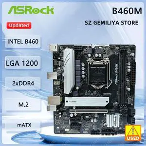 B460 B460M motherboard B460M LGA 1200 DDR4 128GB SATA3 M.2 Micro ATX support Core i9-10900F 10700K 10105F 10400 B460 B460M motherboard B460M LGA 1200 DDR4 128GB SATA3 M.2 Micro ATX support Core i9-10900F 10700K 10105F 10400