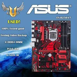 EX-B250-V7 motherboard LGA-1151 ATX Long March series Internet cafe motherboard equipped with nano-moisture-proo EX-B250-V7 motherboard LGA-1151 ATX Long March series Internet cafe motherboard equipped with nano-moisture-proo