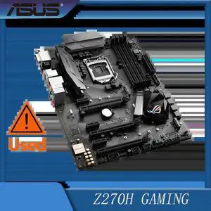 Republic of Gamers Strix Z270-H Gaming LGA 1151 ATX Motherboard Republic of Gamers Strix Z270-H Gaming LGA 1151 ATX Motherboard
