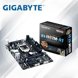 GA-H81M-S1 Desktop Motherboard H81 LGA 1150 i3 i5 i7 DDR3 16G GA-H81M-S1 Desktop Motherboard H81 LGA 1150 i3 i5 i7 DDR3 16G