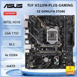 TUF H310M-PLUS GAMING Motherboard H310 Socket 1151M.2 DDR4 32GB support Core i3-8300 Core i5-8500 Core i5-9400 cpu TUF H310M-PLUS GAMING Motherboard H310 Socket 1151M.2 DDR4 32GB support Core i3-8300 Core i5-8500 Core i5-9400 cpu
