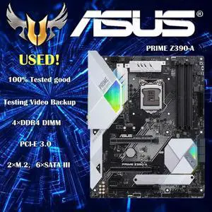 PRIME Z390-A LGA 1151 ATX 64GB DDR4 ATX Desktop Gaming Motherboard PRIME Z390-A LGA 1151 ATX 64GB DDR4 ATX Desktop Gaming Motherboard