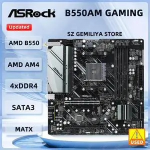 B550AM GAMING Motherboard AM4 B550M 4xDDR4 DIMM NVME M.2 Ryzen 5500 5600 5300G 3950 4700 5700 cpu B550AM GAMING Motherboard AM4 B550M 4xDDR4 DIMM NVME M.2 Ryzen 5500 5600 5300G 3950 4700 5700 cpu