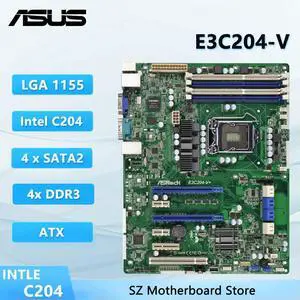 E3C204 server Motherboard C204 LGA1155 DDR3 32GB support Xeon E3-1245 E3-1280 E3-1240 v2 E3-1220 v2 E3-1290 v2 cpu E3C204 server Motherboard C204 LGA1155 DDR3 32GB support Xeon E3-1245 E3-1280 E3-1240 v2 E3-1220 v2 E3-1290 v2 cpu