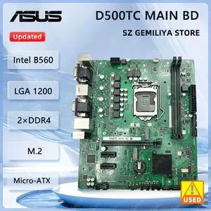 ExpertCenter D5 Tower D500TC MAIN BD Motherboard LGA 1200 DDR4 B560 Micro-ATX M.2 support i5-11600 i7-11700 i9-11900 ExpertCenter D5 Tower D500TC MAIN BD Motherboard LGA 1200 DDR4 B560 Micro-ATX M.2 support i5-11600 i7-11700 i9-11900