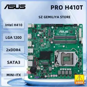 PRO H410T Motherboard H410 Socket 1200 DDR464GB i3-10100 10300 10500 G640 10400T cpu Mini ITX PRO H410T Motherboard H410 Socket 1200 DDR464GB i3-10100 10300 10500 G640 10400T cpu Mini ITX