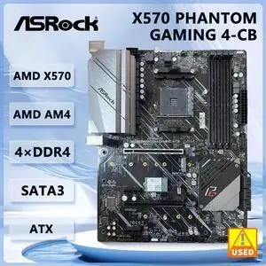 X570 PHANTOM GAMING 4-CB motherboard AM4 X570 DDR4 128GB Hyper M.2 ATX support Ryzen 5 5600X 4100 1600 3600 cpu X570 PHANTOM GAMING 4-CB motherboard AM4 X570 DDR4 128GB Hyper M.2 ATX support Ryzen 5 5600X 4100 1600 3600 cpu