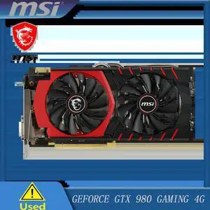 GAMING GeForce GTX 980 4GB OC DirectX 12 VR READY Graphic Card GAMING GeForce GTX 980 4GB OC DirectX 12 VR READY Graphic Card