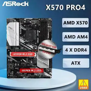 X570 Motherboard X570 PRO4 Socket AM4 DDR4 128GB supports 5700 5900 5600 3400 4300 2600 3800 cpu ATX M.2 X570 Motherboard X570 PRO4 Socket AM4 DDR4 128GB supports 5700 5900 5600 3400 4300 2600 3800 cpu ATX M.2