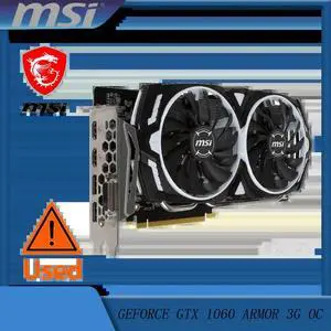 GAMING GeForce GTX 1060 3GB GDRR5 192-bit HDCP Support DirectX 12 Dual Fan VR Ready OC Graphics Card (GTX 1060 ARMOR 3G OC) GAMING GeForce GTX 1060 3GB GDRR5 192-bit HDCP Support DirectX 12 Dual Fan VR Ready OC Graphics Card (GTX 1060 ARMOR 3G OC)