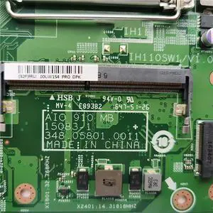 for 00UW154 IH110SW1 01LM075 Mainboard 910-27ISH Pre-Shipment Test for 00UW154 IH110SW1 01LM075 Mainboard 910-27ISH Pre-Shipment Test