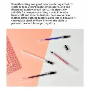 Vanishing Heat Erasable Fabric Marking Pens High-Temperature Disappearing Pens Vanishing Heat Erasable Fabric Marking Pens High-Temperature Disappearing Pens