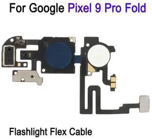 Flashlight Flex Cable For Google Pixel 9 Pro Fold, GGH2X GC15S Phone Internal Cable Repair Replacement Part Flashlight Flex Cable For Google Pixel 9 Pro Fold, GGH2X GC15S Phone Internal Cable Repair Replacement Part