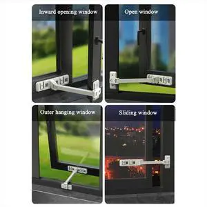 Home Baby Safety Lock Buckle Children Limit Holder Sliding Door Locks Anti-Falling Security Adjustable Home Baby Safety Lock Buckle Children Limit Holder Sliding Door Locks Anti-Falling Security Adjustable