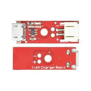 MCP73831 LiPo Charger Basic Micro USB 3.7V 500mA Lithium Charger Module Micro USB Interface Charging Board Diymore MCP73831 LiPo Charger Basic Micro USB 3.7V 500mA Lithium Charger Module Micro USB Interface Charging Board Diymore