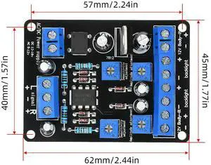 AC9-12V /DC12-18V 3W VU Meter Driver Circuit Board Stereo Module Tube Amplifier for TA7318P AC9-12V /DC12-18V 3W VU Meter Driver Circuit Board Stereo Module Tube Amplifier for TA7318P