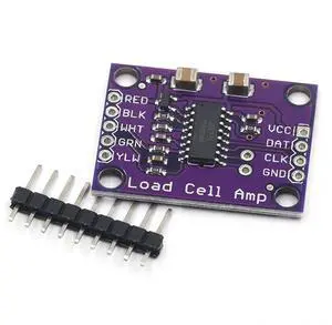HX711 high-precision electronic scale weighing sensor dual channel 24 bit A/D converter development board module HX711 high-precision electronic scale weighing sensor dual channel 24 bit A/D converter development board module