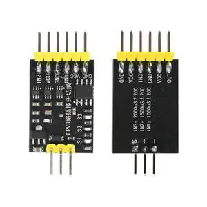 DC5-12V FPV 3-channel camera switching channel video switcher module, PWM control suitable for time traveling machines/drones DC5-12V FPV 3-channel camera switching channel video switcher module, PWM control suitable for time traveling machines/drones