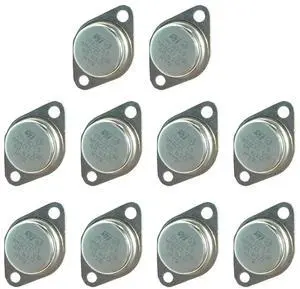 10PCS 2N3055 Power Transistor \NPN l Case Amp Audio Power Transistor AF Amp Audio Power Transistors Electronic Component Kit 10PCS 2N3055 Power Transistor \NPN l Case Amp Audio Power Transistor AF Amp Audio Power Transistors Electronic Component Kit