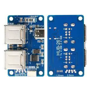 USB 2.0 Hub 1-to-4 Port type-c Splitter Module with Plug-and-Play Compatibility Stable Power Supply for Computer Accessories USB 2.0 Hub 1-to-4 Port type-c Splitter Module with Plug-and-Play Compatibility Stable Power Supply for Computer Accessories