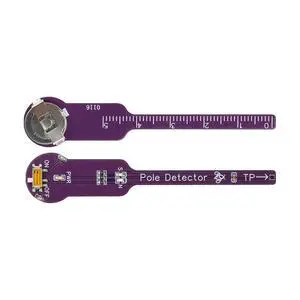 Handheld Magnetic Pole Detector Close Range Induction Magnet Direction Recognition NS Identification Module Dual Color LED Handheld Magnetic Pole Detector Close Range Induction Magnet Direction Recognition NS Identification Module Dual Color LED