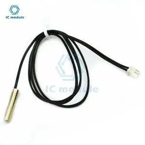 NTC 10K 1% 3950 Thermistor Temperature Sensor Probe Waterproof 1m Wire diy kit Temp Sensor Module NTC 10K 1% 3950 Thermistor Temperature Sensor Probe Waterproof 1m Wire diy kit Temp Sensor Module