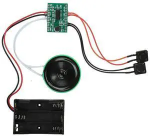 Dual-Button Recording Module 60-Second Voice Message Recorder for DIY Electronic Card Sound Recording Playback Module Dual-Button Recording Module 60-Second Voice Message Recorder for DIY Electronic Card Sound Recording Playback Module