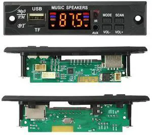 12V Full Format Lossless Audio Decoder FLAC APE MP3 WMA USB TF AUX FM Radio For DIY Speaker Car Audio Upgrade 12V Full Format Lossless Audio Decoder FLAC APE MP3 WMA USB TF AUX FM Radio For DIY Speaker Car Audio Upgrade