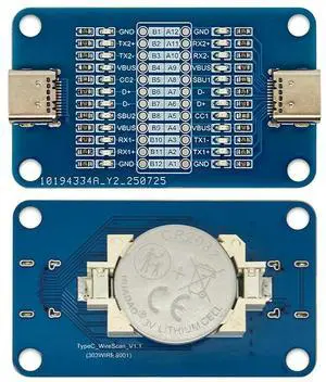 TYPE-C Fast Charging Cable Detection Module Type C to Type C Cable Detection Type-C Short Circuit On-Off Switching Test Board TYPE-C Fast Charging Cable Detection Module Type C to Type C Cable Detection Type-C Short Circuit On-Off Switching Test Board