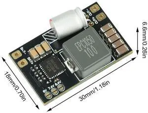DC-DC 2-6S 5V5A BEC Step-down Module Buck Converter Kit for FPV Aircraft Model Fixed Wing DC-DC 2-6S 5V5A BEC Step-down Module Buck Converter Kit for FPV Aircraft Model Fixed Wing