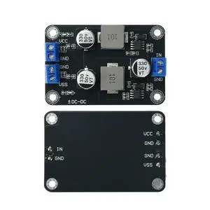 Single Chip Dual Channel TPS5430 Power Module Wide Voltage Input 6V 30V To ±5V Low Noise Step Down Power Board Single Chip Dual Channel TPS5430 Power Module Wide Voltage Input 6V 30V To ±5V Low Noise Step Down Power Board