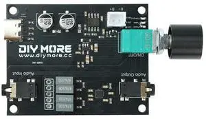 HIFI Earphone Amplifier Module MAX97220 Stereo Headphone Amp 125mW Low Distortion DC 3.7V-5V Type-C Audio DIY Sound Car HIFI Earphone Amplifier Module MAX97220 Stereo Headphone Amp 125mW Low Distortion DC 3.7V-5V Type-C Audio DIY Sound Car